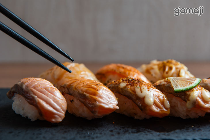 炙燒壽司(每一貫口味都有)