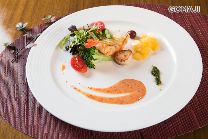 時旬海鮮盤一份