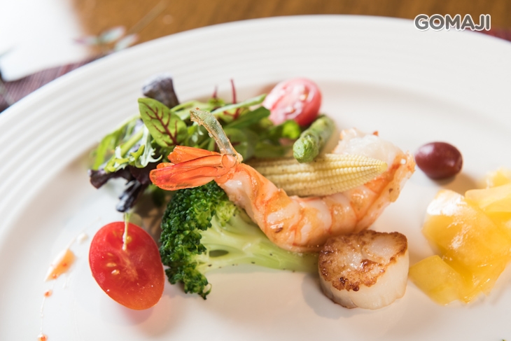 時旬海鮮盤一份