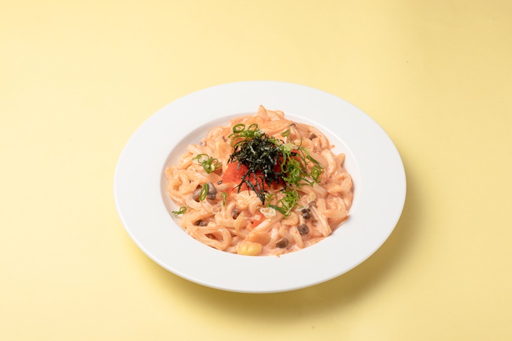 炒奶油明太子烏龍麵