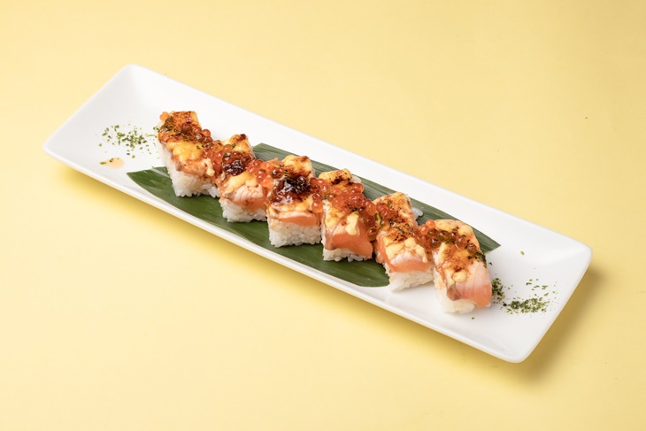 焦糖鮭魚箱壽司