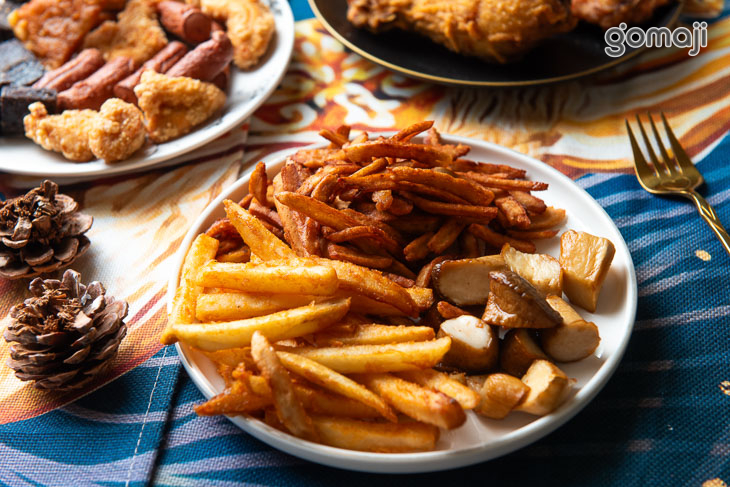 魚漿薯條/美國脆薯/杏鮑菇