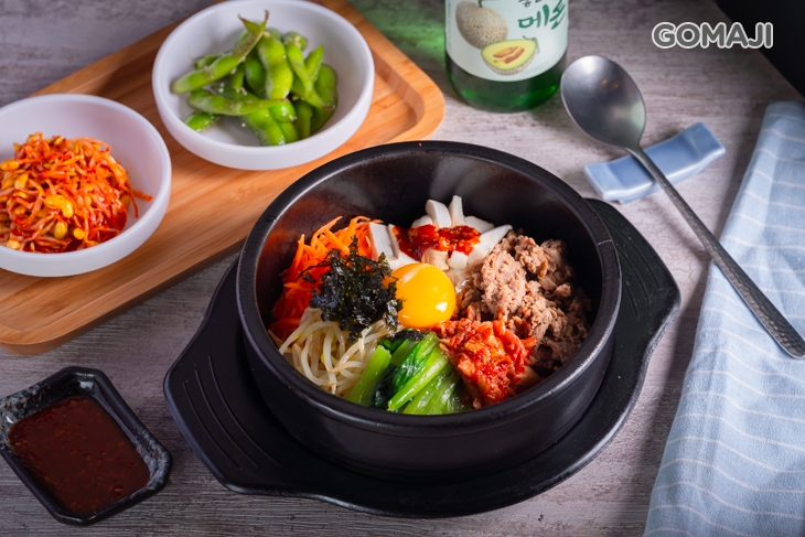 台灣梅花豬肉石鍋拌飯