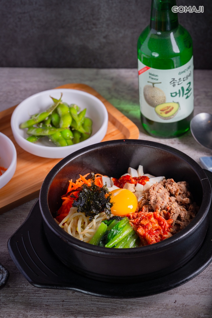 台灣梅花豬肉石鍋拌飯