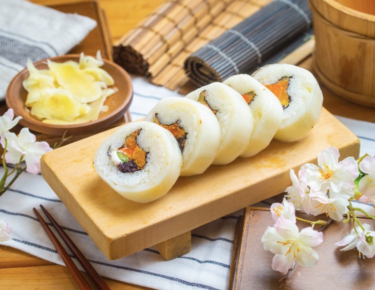 粉皮花壽司