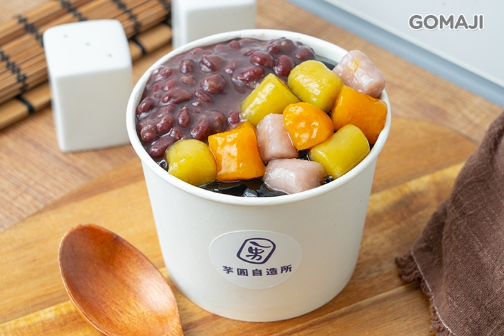  紅豆芋圓滑仙草