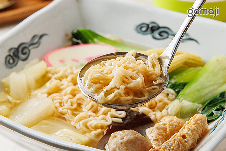 黃金雞湯鍋-蔬菜-王子麵