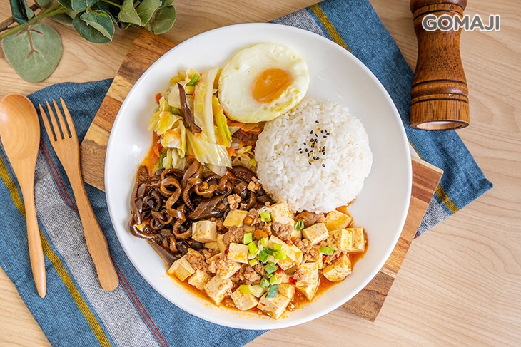 麻婆豆腐飯(葷)