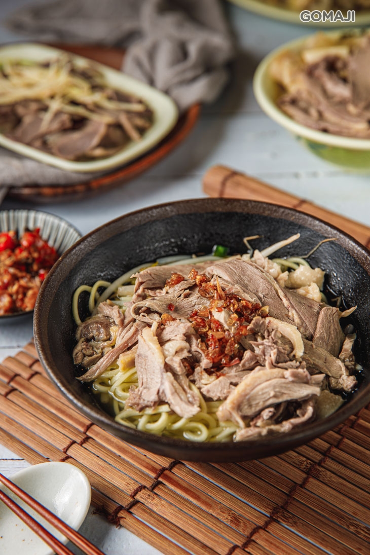 鵝肉油麵