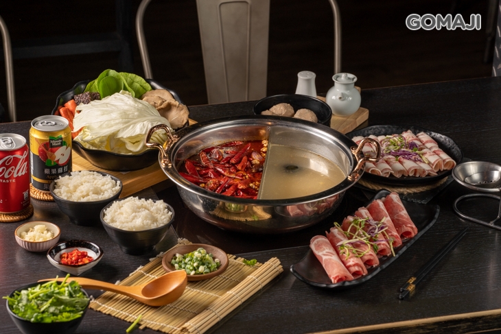 平日商業雙人港式鴛鴦鍋午套餐