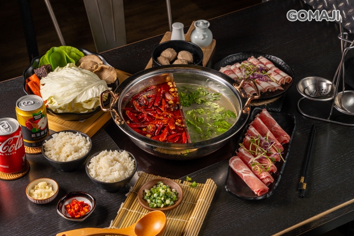 平日商業雙人港式鴛鴦鍋午套餐