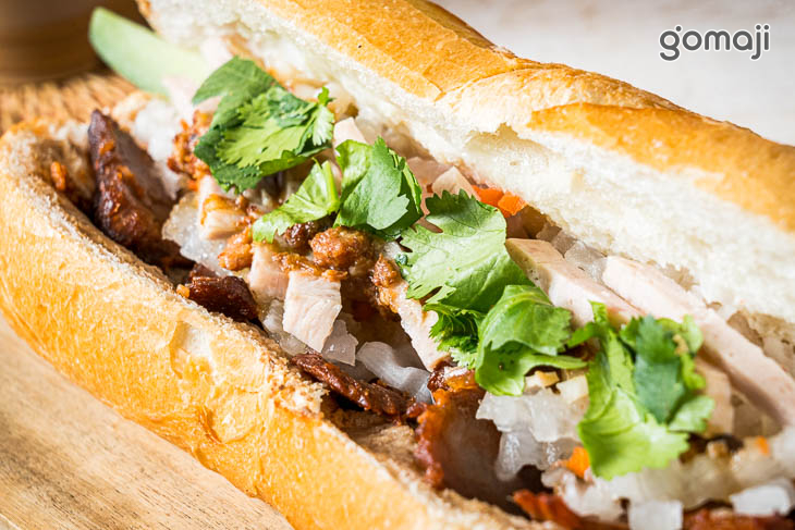 招牌(燒肉火腿) 越式法國麵包