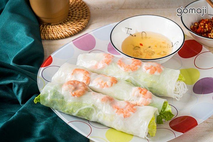 鮮蝦春捲
