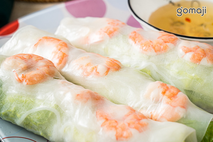 鮮蝦春捲