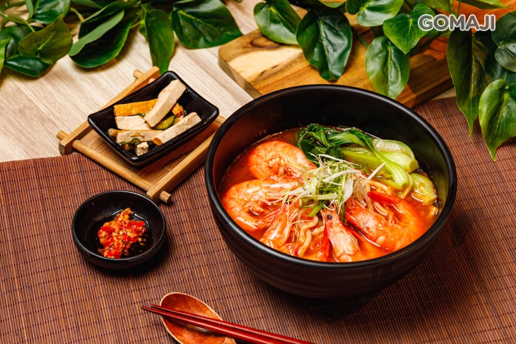 蝦湯鮮蝦拉麵