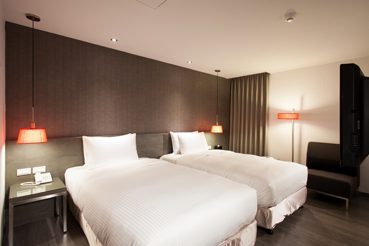 精緻雙人房(二小床)