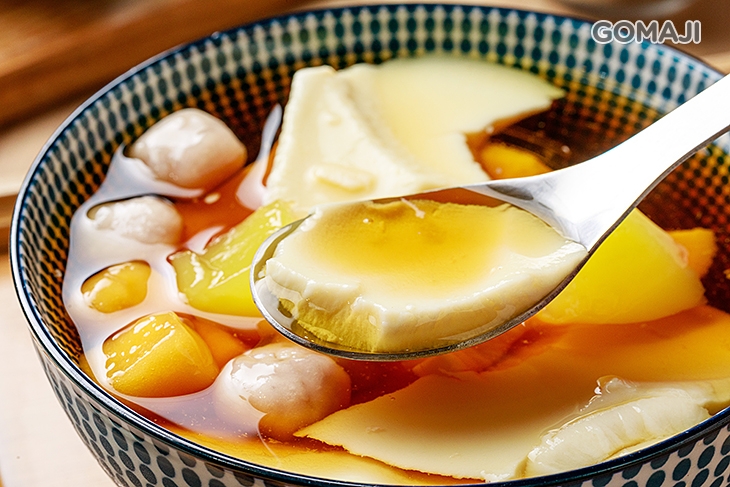 糖水豆花(粉粿+芋圓+地瓜圓)