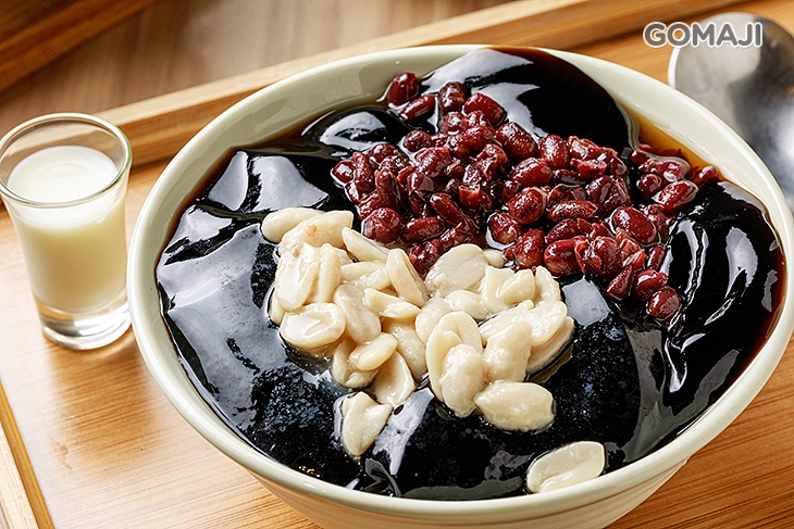 嫩仙草凍(紅豆+花生)