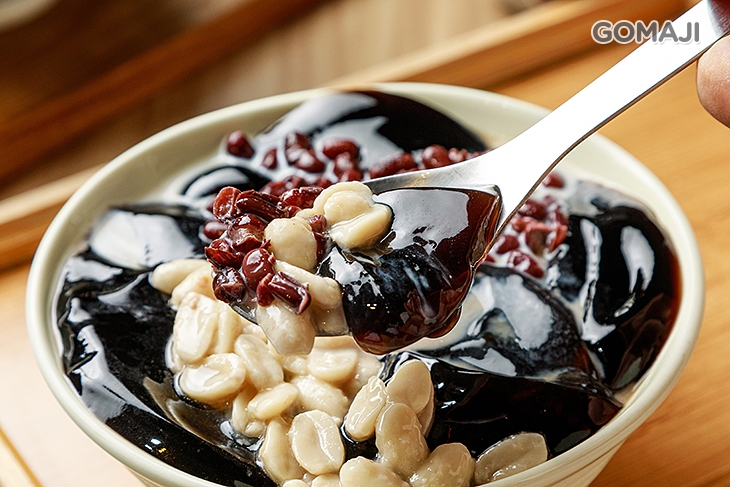 嫩仙草凍(紅豆+花生)