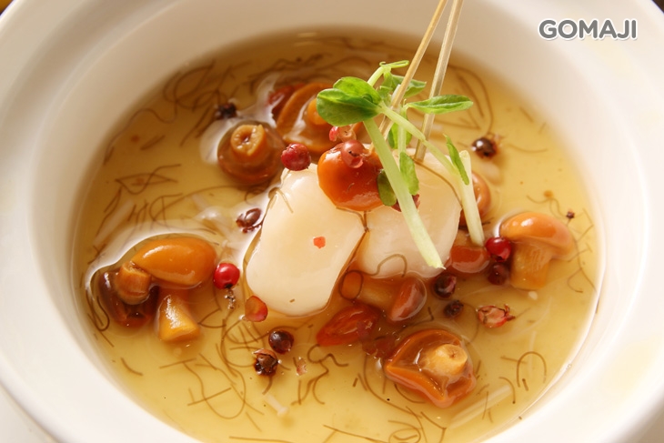 鮮干貝蒸芙蓉一份