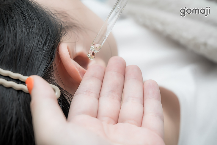 耳周釋壓點位按摩 + 外耳廓保養