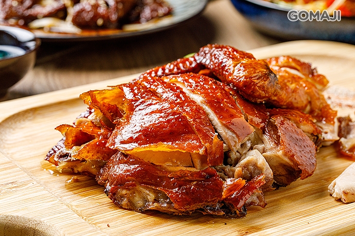 私房晚香玉脆皮雞