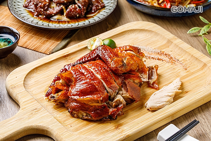 私房晚香玉脆皮雞