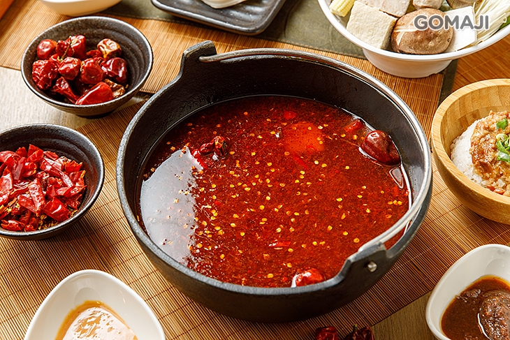 思蜀皇朝麻辣湯底