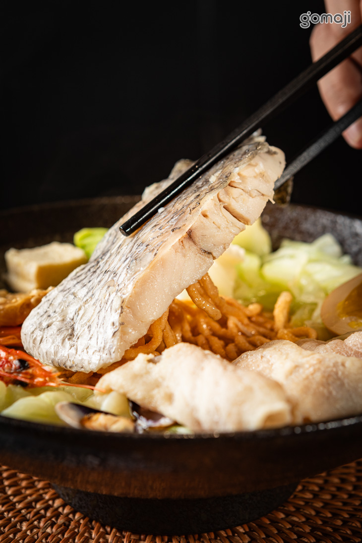 帝王厚切鱸魚鍋燒