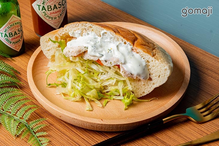 酸奶雞肉口袋餅