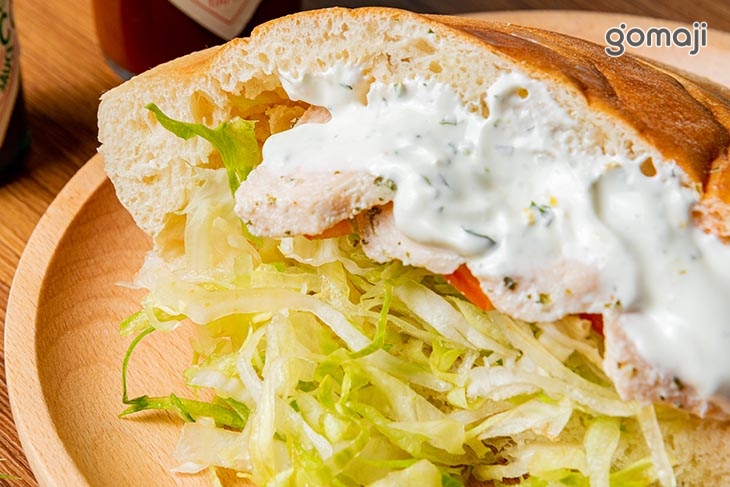 酸奶雞肉口袋餅