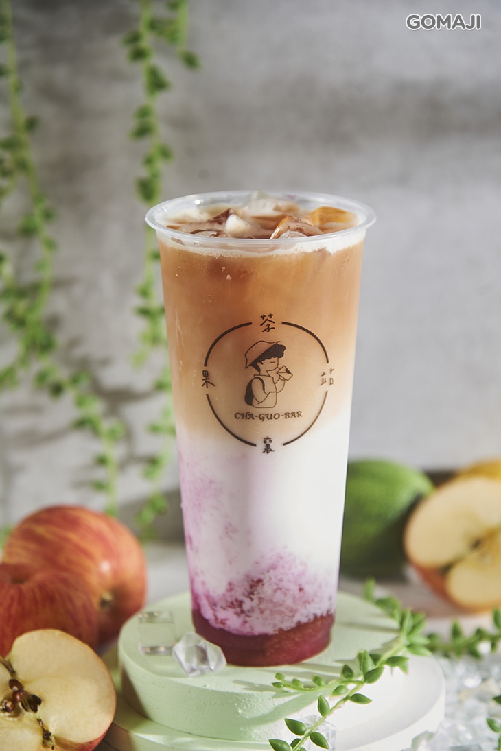 蘋果果乳拿鐵