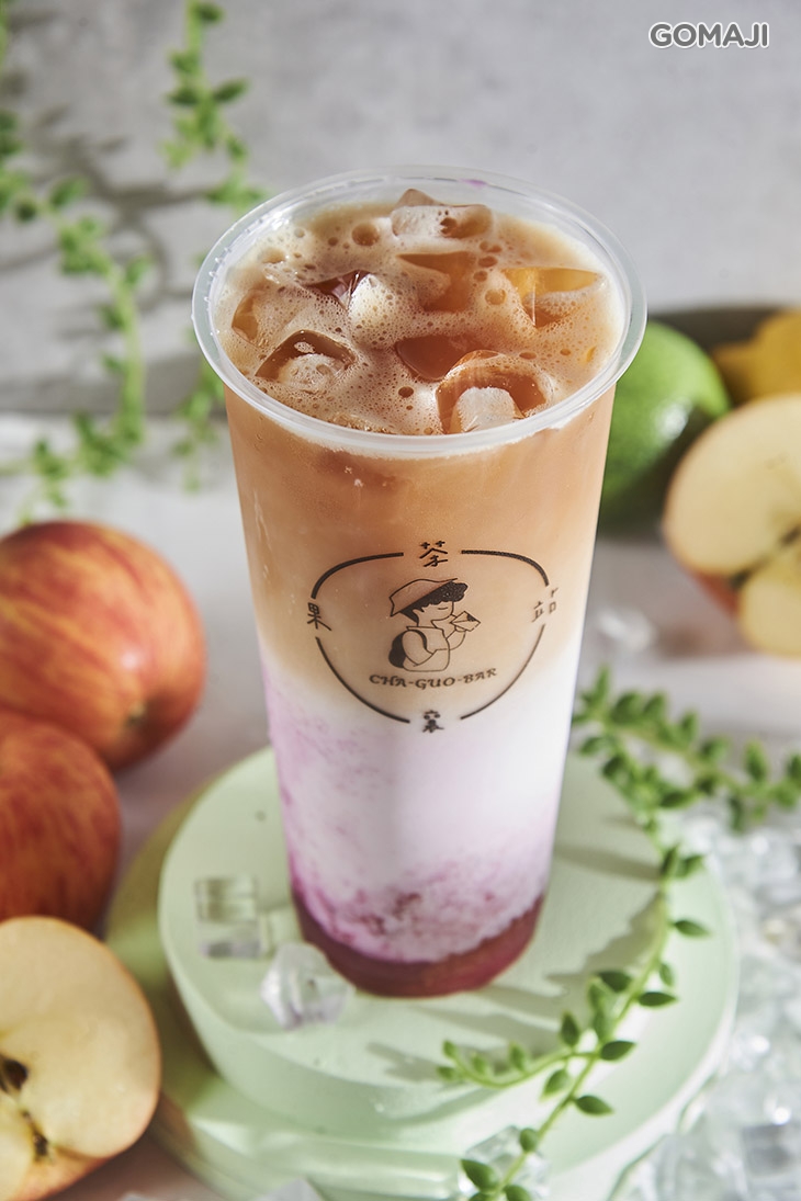 蘋果果乳拿鐵