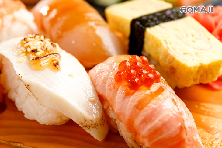 小千握壽司六貫