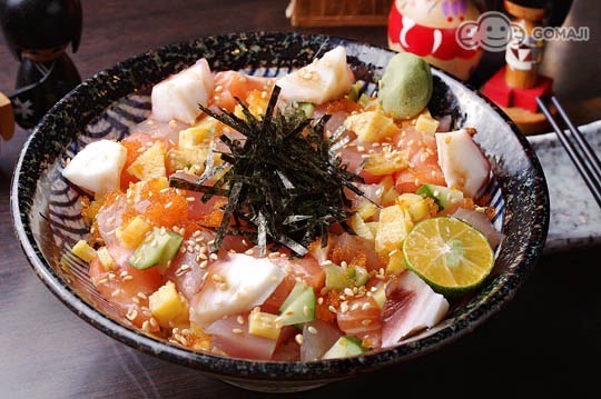 散彈槍丼(散壽司)