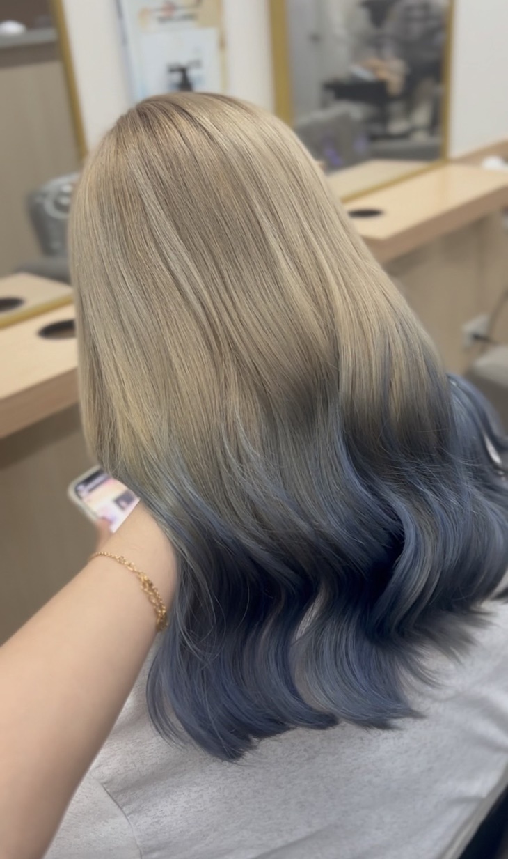 C.雙十國慶21天限定-Fiole特殊水彩調色|創造個人強烈風格系漂髮+染髮SPA