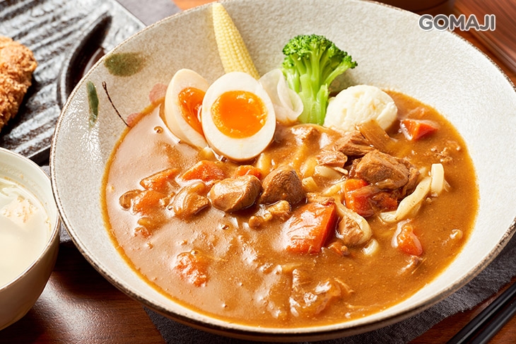 豚骨咖哩烏龍麵定食