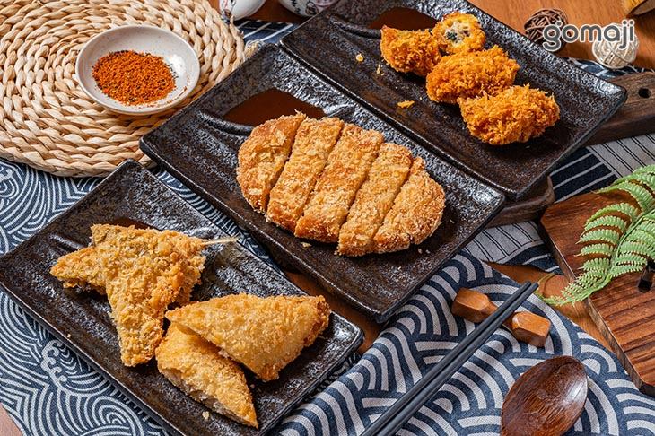 套餐or定食 炸物三選一(白身竹莢魚排組/日式炸豬排/3顆炸牡蠣)