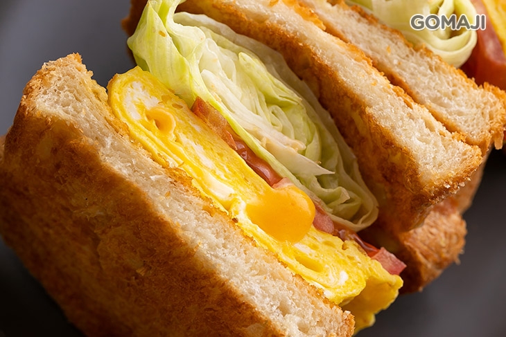 厚蛋起司燒丹麥吐司