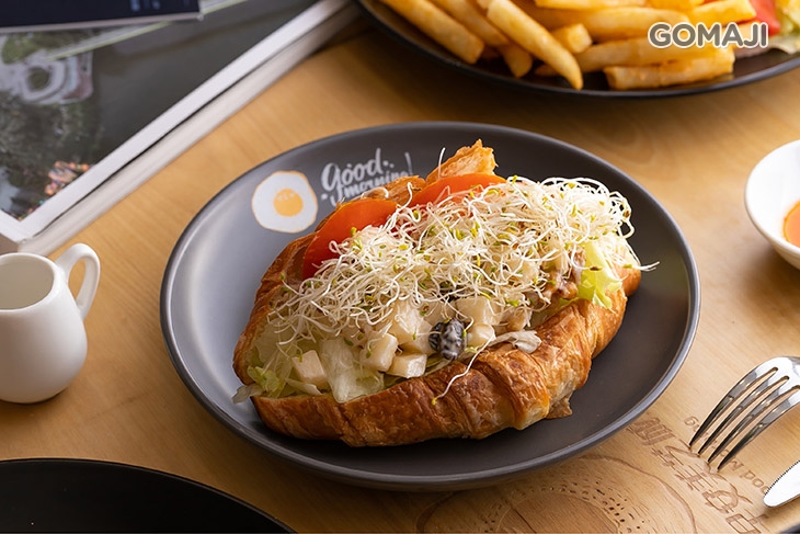 蘋果核桃牛角可頌