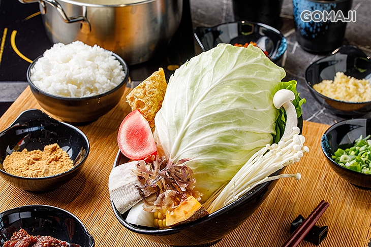 新鮮菜盤一份