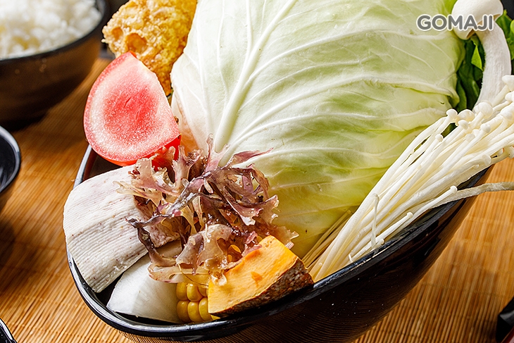 新鮮菜盤一份