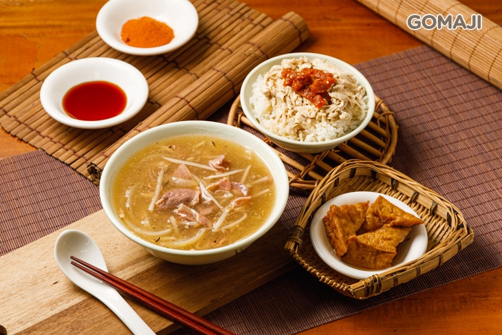 中和北港生炒鴨肉羹