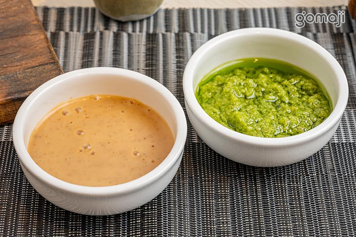 舒肥雞胸冷拌麵＋三星台式青醬(可選搭日式胡麻醬)