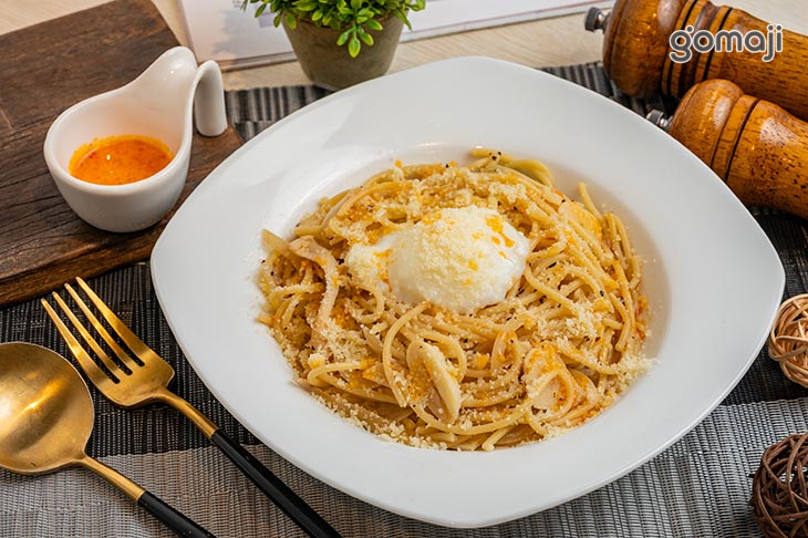 招牌清炒蒜辣麵