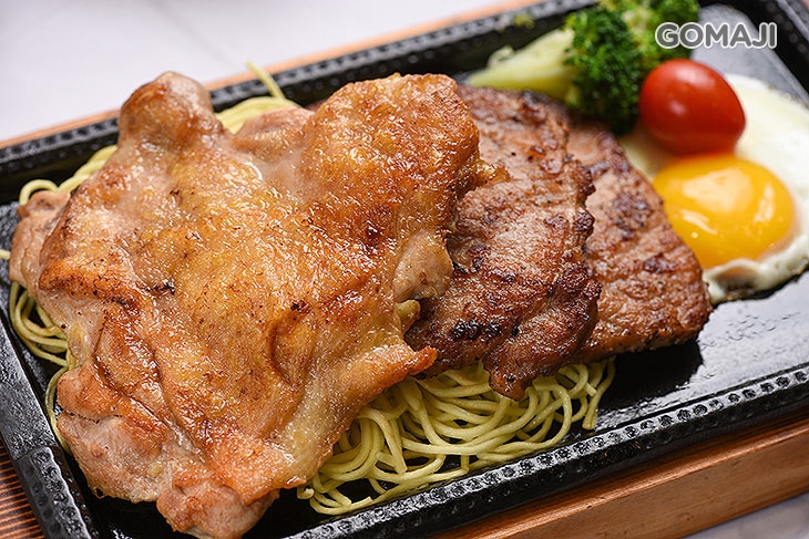 里肌豬+雞腿排
