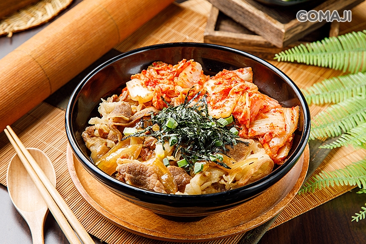 泡菜牛肉丼