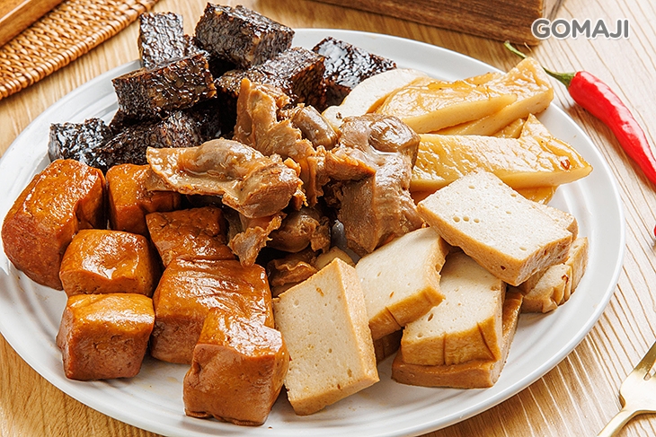 豆干&米血糕&甜不辣&百頁豆腐