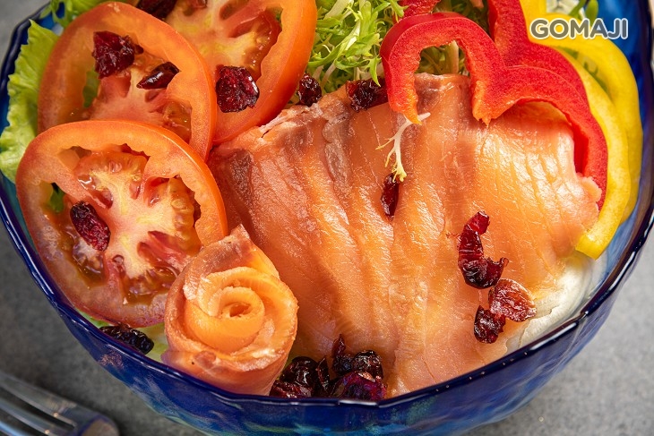 煙燻鮭魚起司沙拉