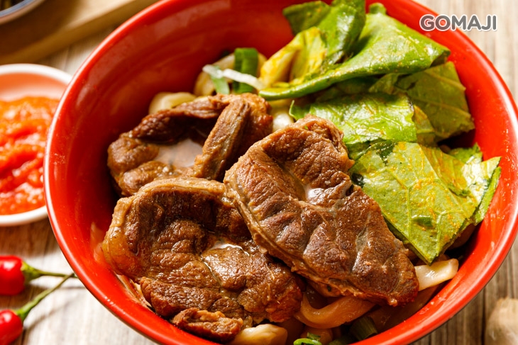 牛肉乾拌麵